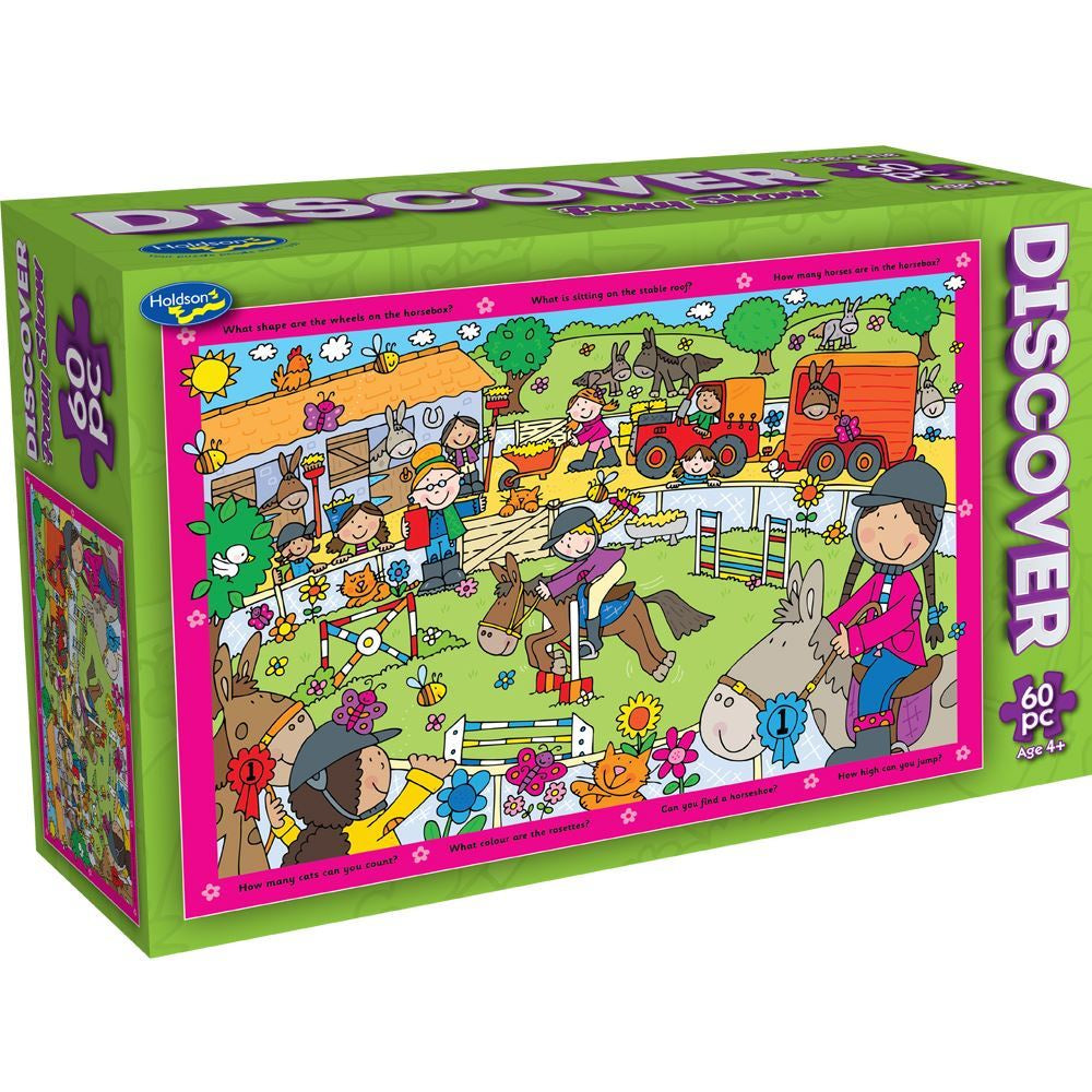 Holdson Puzzle Discover Series : Pony Show 60pc