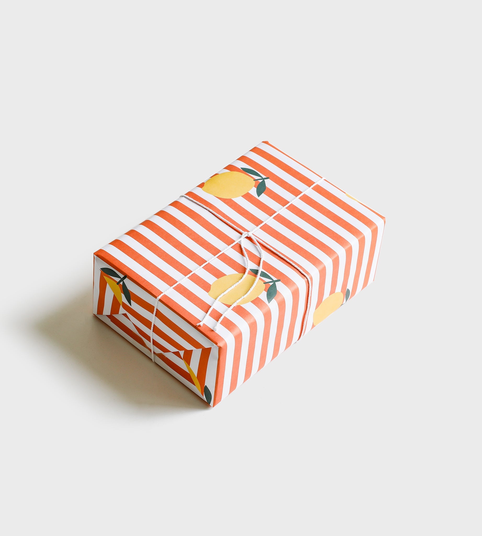 Father Rabbit Wrapping Paper | Lemon Stripe