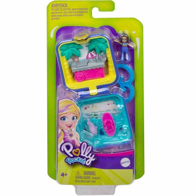 Polly Pocket Tiny Compact Tropical Beach