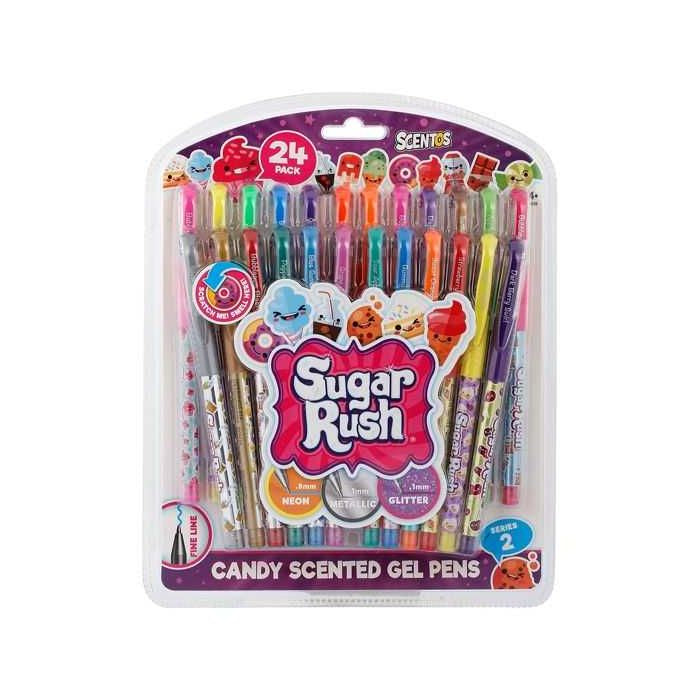 Scentos Candy Scented Gel Pens 24pk