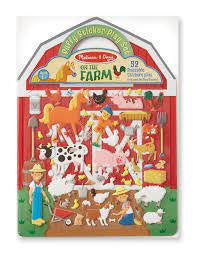 Melissa & Doug Puffy Sticker Play Set On the Farm