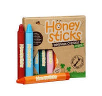 Honeysticks Thin Beeswax Crayons 8pk