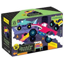 Monster Trucks Glow in the Dark Puzzle