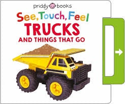 See, Touch, Feel - Trucks & Things That Go Board Book