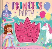 Princess Party Maze Adventure Board Book