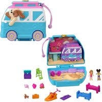 Polly Pocket Seaside Puppy Ride Compact