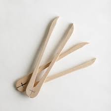 French Beechwood Tongs 25cm