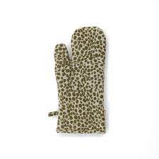 Raine & Humble Oven Glove - Cheetah Green