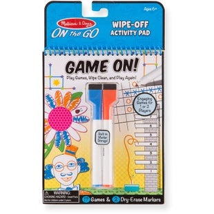 Melissa & Doug Write On Reusable Games