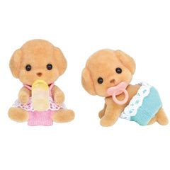 Sylvanian Families #5261 Toy Poodle Twins