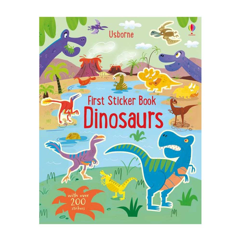 Usborne First Sticker Book Dinosaurs