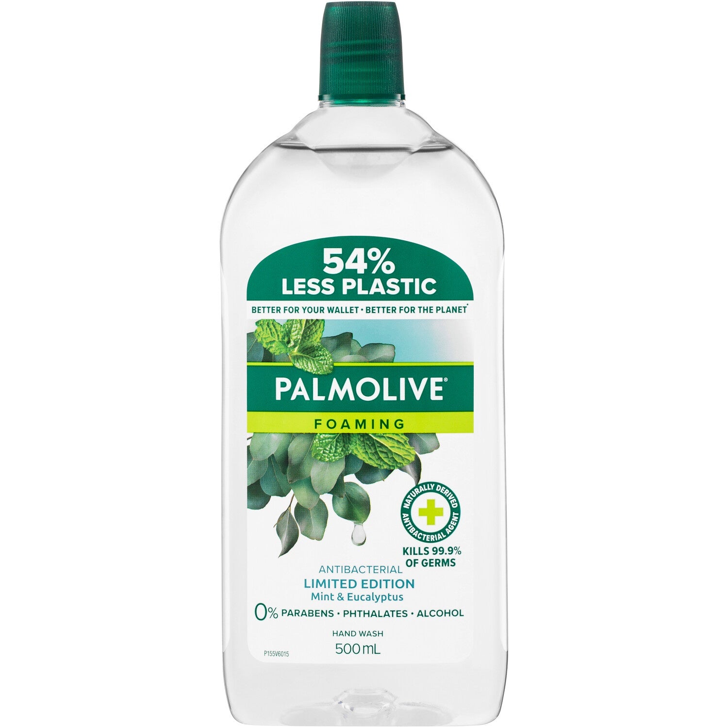 Palmolive Foaming Hand Wash Limited Edition Mint & Eucalyptus Refill 500ml