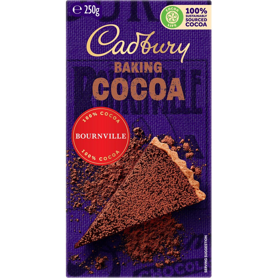 Cadbury Bournville Cocoa Premium Dark Cocoa Powder 250g