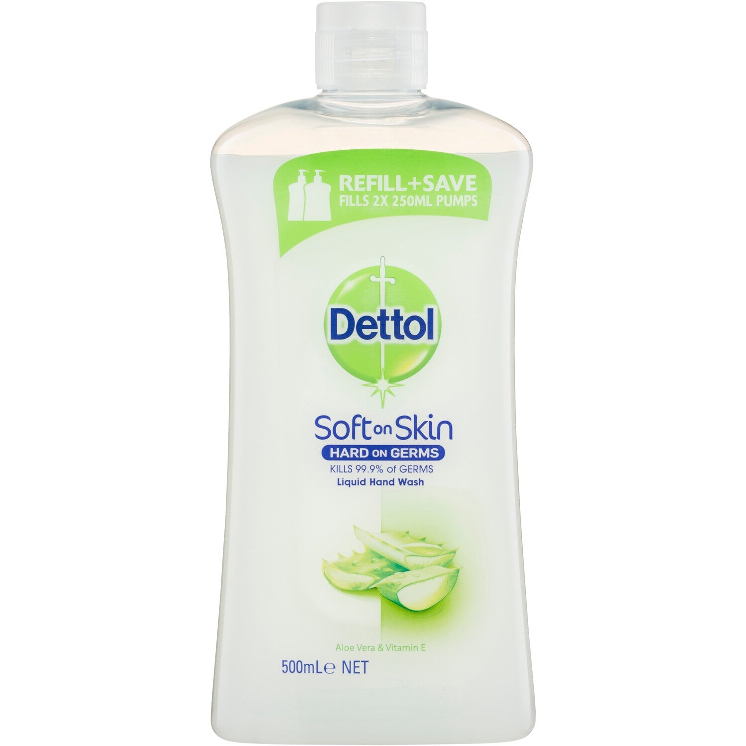 Dettol Soft On Skin Liquid Hand Wash Refill 500ml