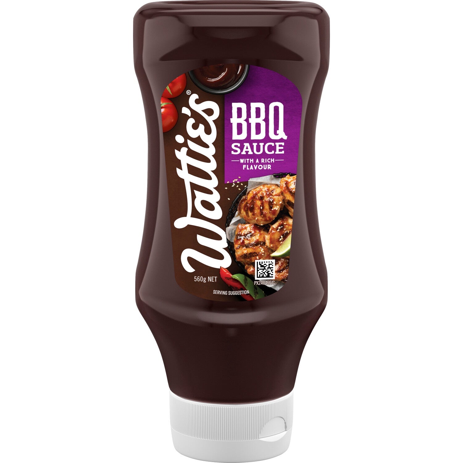 Watties Upside Down BBQ Sauce 560gm