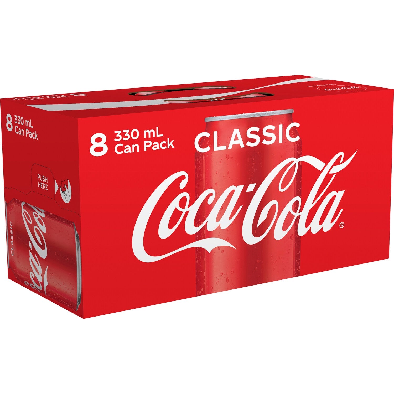 Coke Cans 330ml x 8pk