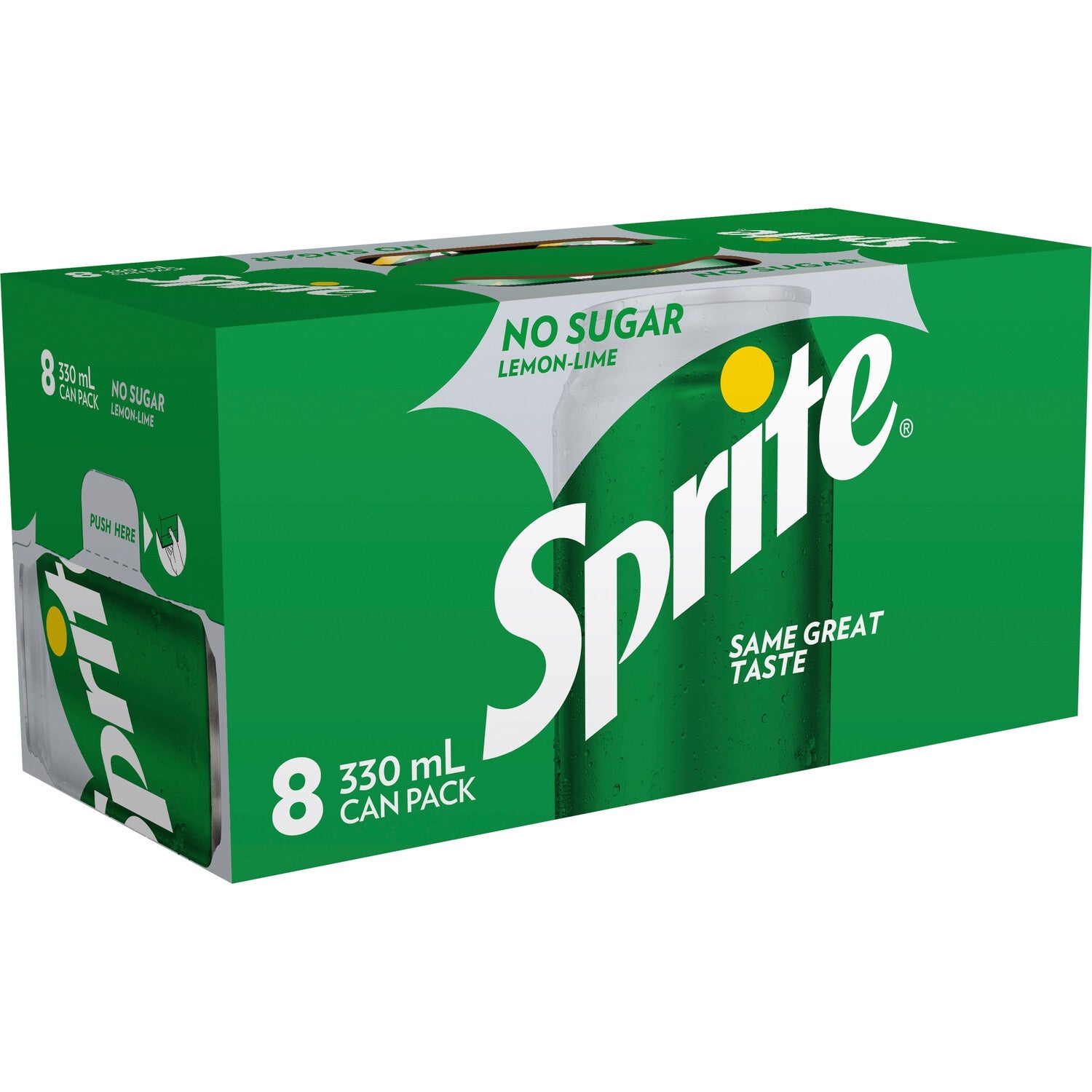 Sprite Zero Sugar Cans 330ml x 8pk