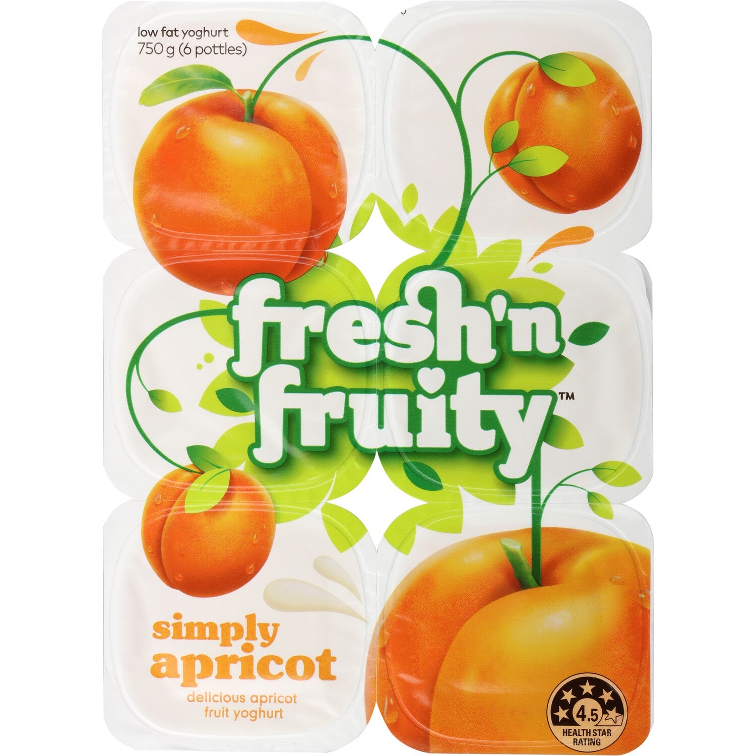 Fresh N Fruity Simply Apricot 6pk