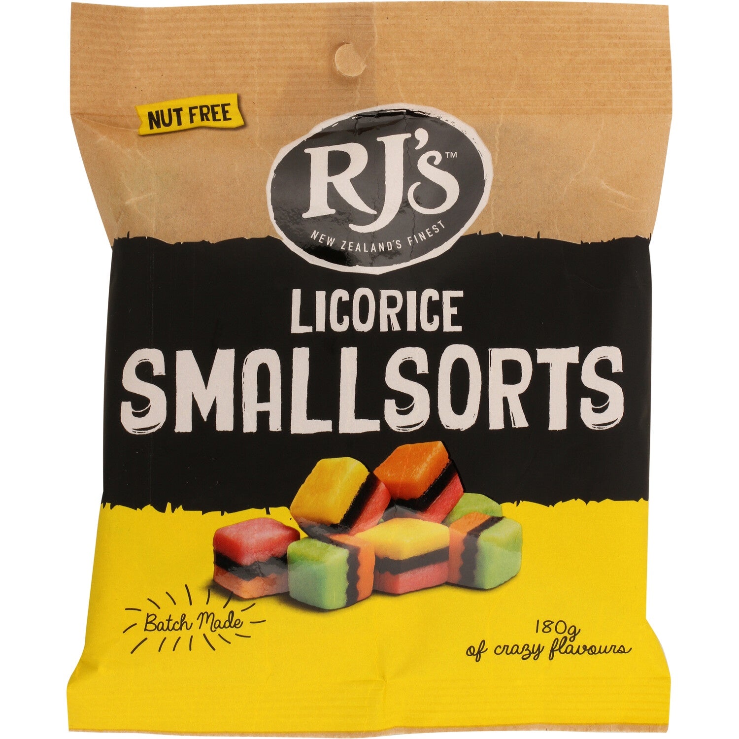 RJ's Licorice Smallsorts 180g