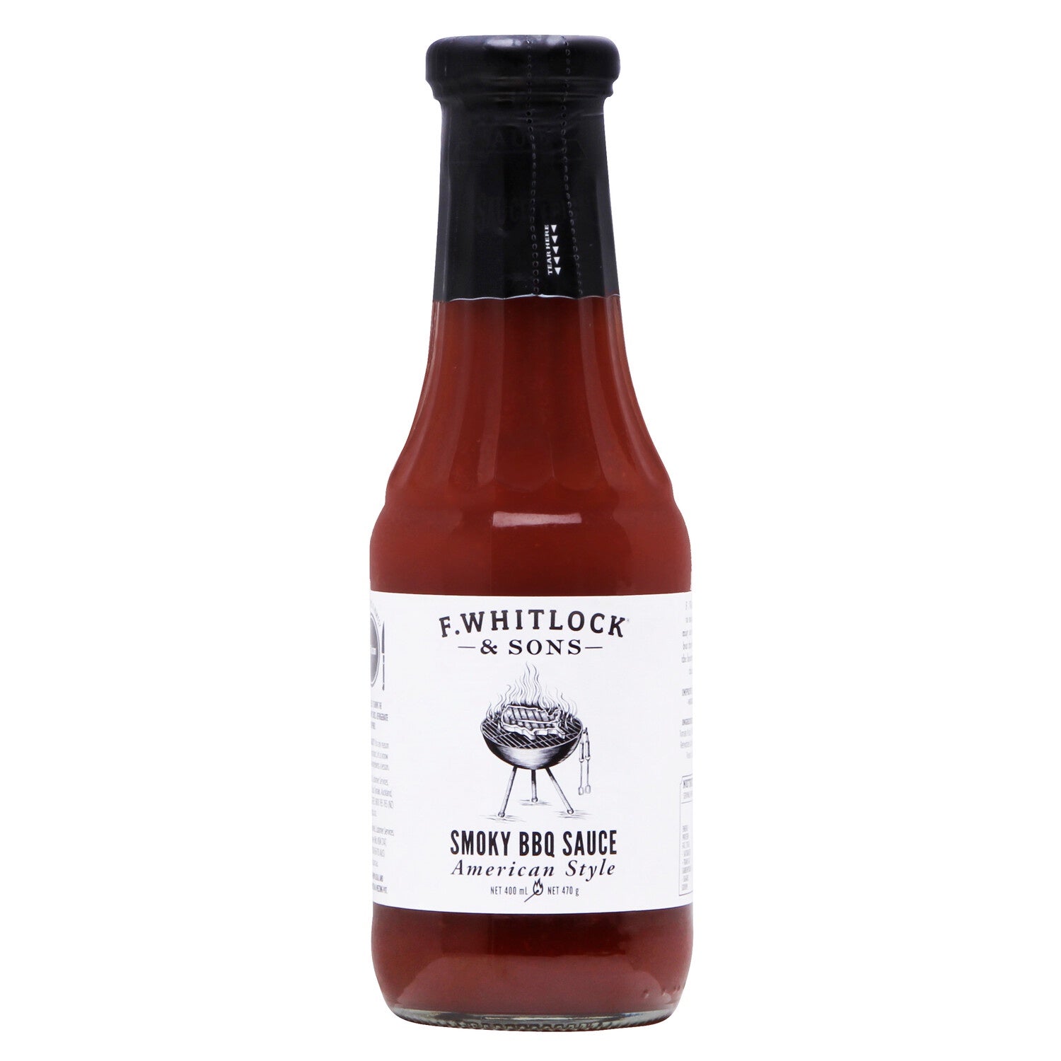 F Whitlock & Sons Smokey BBQ Sauce 400ml