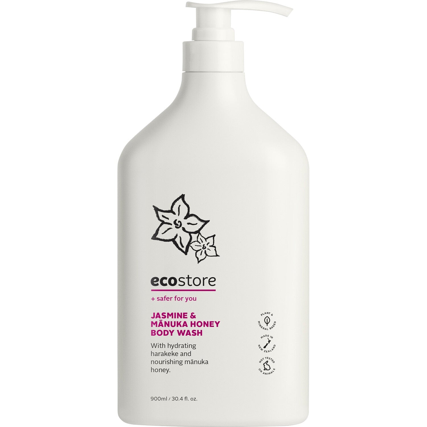 Ecostore Jasmine & Mankuka Honey Body Wash 900 ml