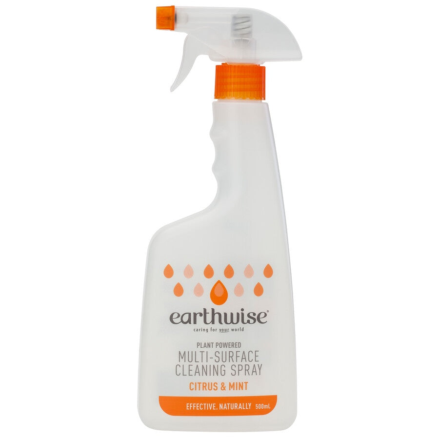 Earthwise Citrus & Mint Multi Surface Cleaner Spray 500ml