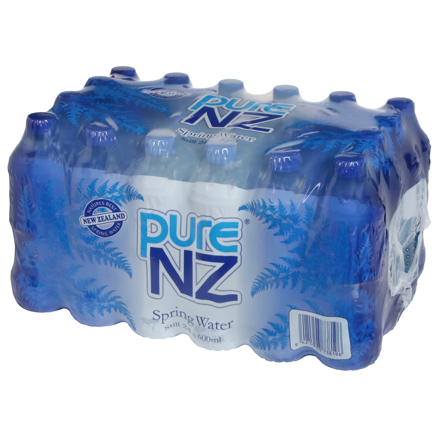 Pure NZ Spring Water 600ml 24pk (Pallet Code)