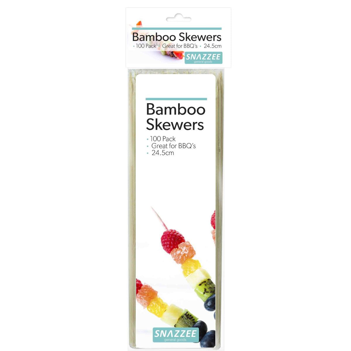 Snazzee Bamboo Skewers 100pk