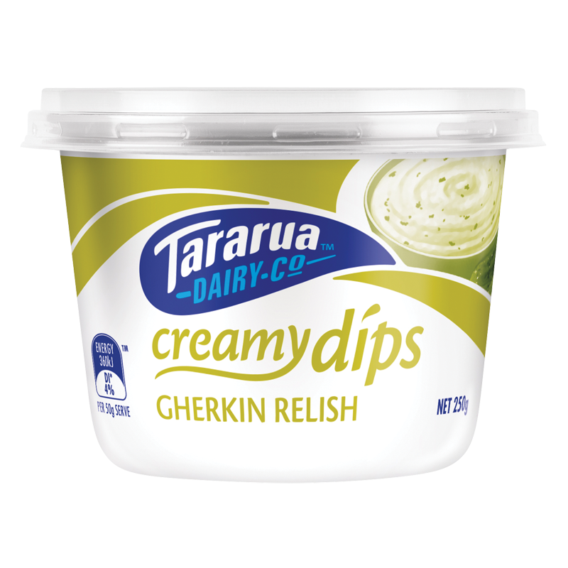 Tararua Gherkin Relish Dip 250g