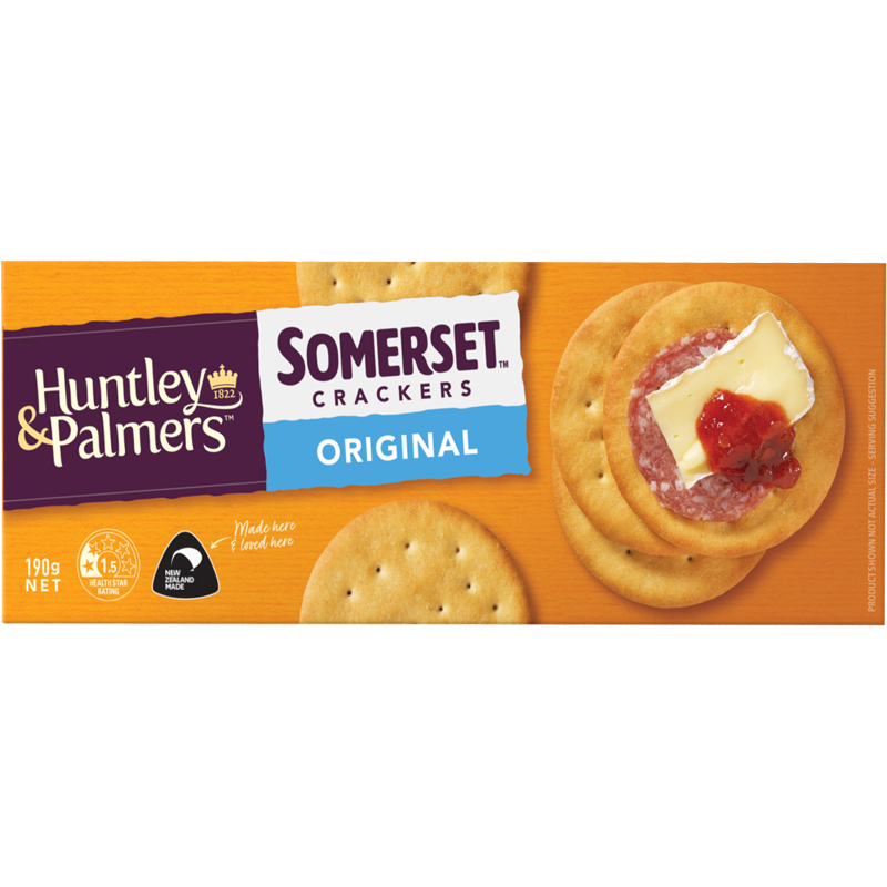 Huntley & Palmers Somerset Crackers 190g