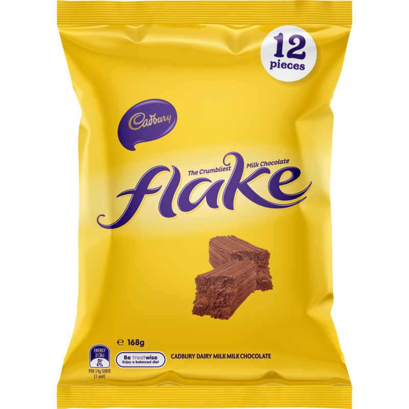 Cadbury Flake Share Pack 12pk 168g