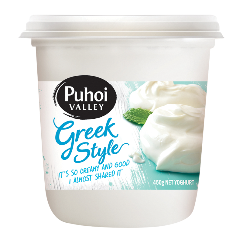 Puhoi Greek Style Yoghurt 450g