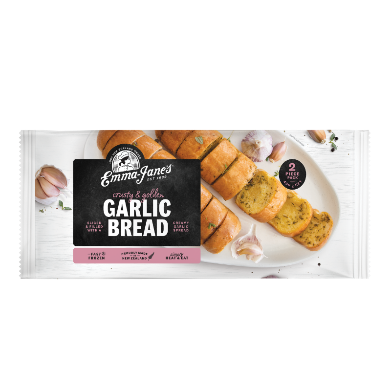 Emma Janes Garlic Bread 2pk