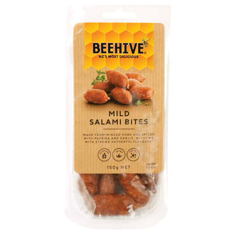 Beehive Mild Salami Bites 150g