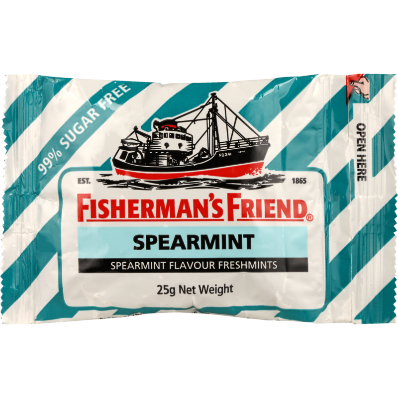 Fishermans Friend Sugar Free Spearmint Flavour Freshmints 25g