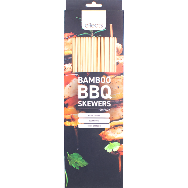 Effects BBQ Skewer 30cm 100pk