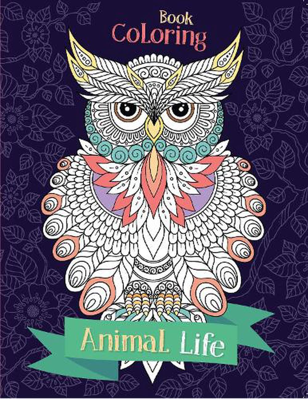 Animal Life Colouring Book