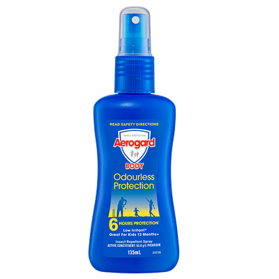 Aerogard Insect Repellent Odourless Pump Spray 135ml