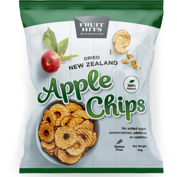 Fruit Hitz NZ  Dried Apple Chips 90g