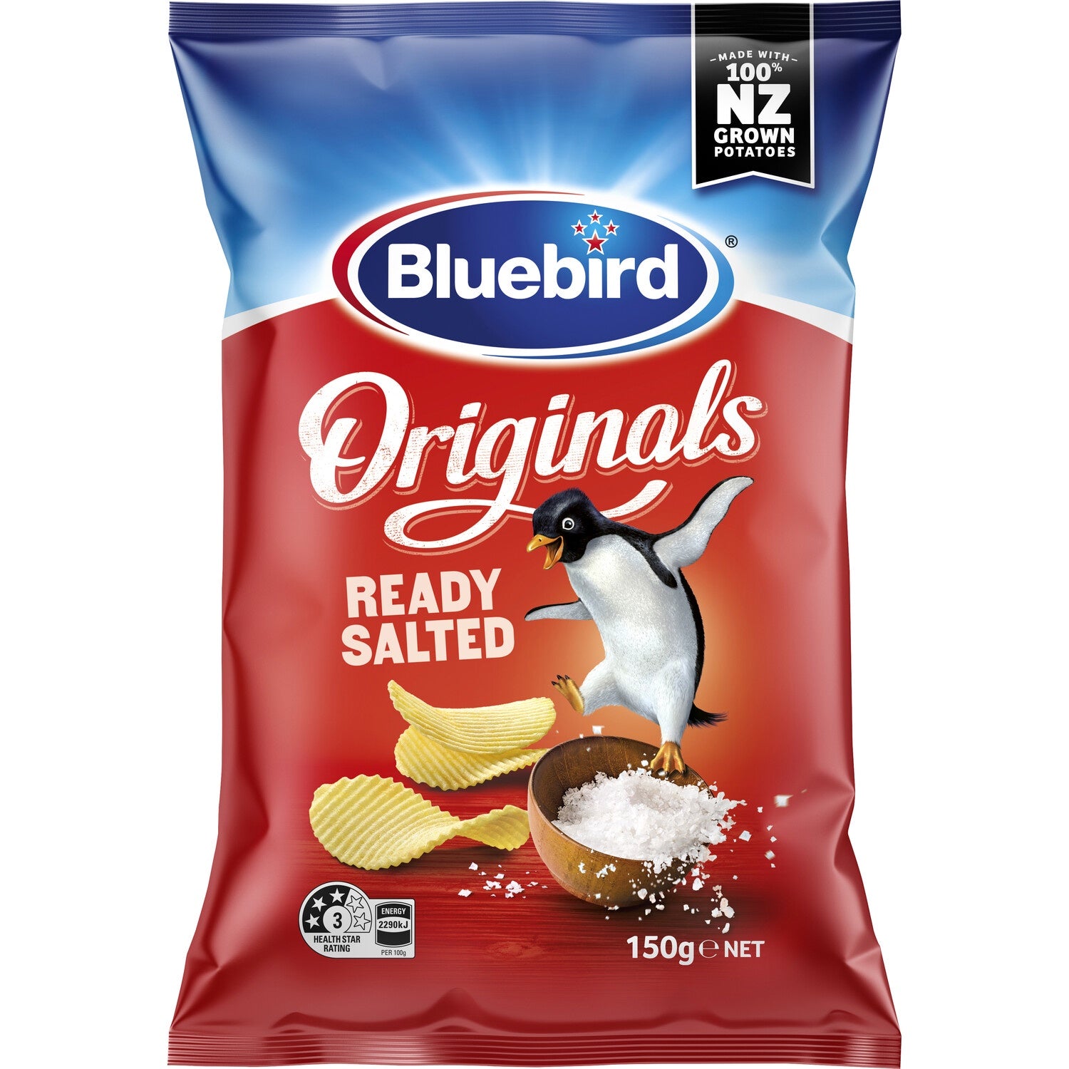 Bluebird Original Cut Ready Salted 150g