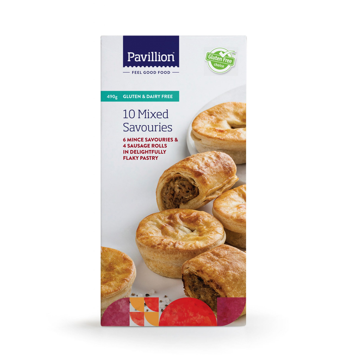 Pavillion GF Boxed Mixed Savouries 10pk 490g