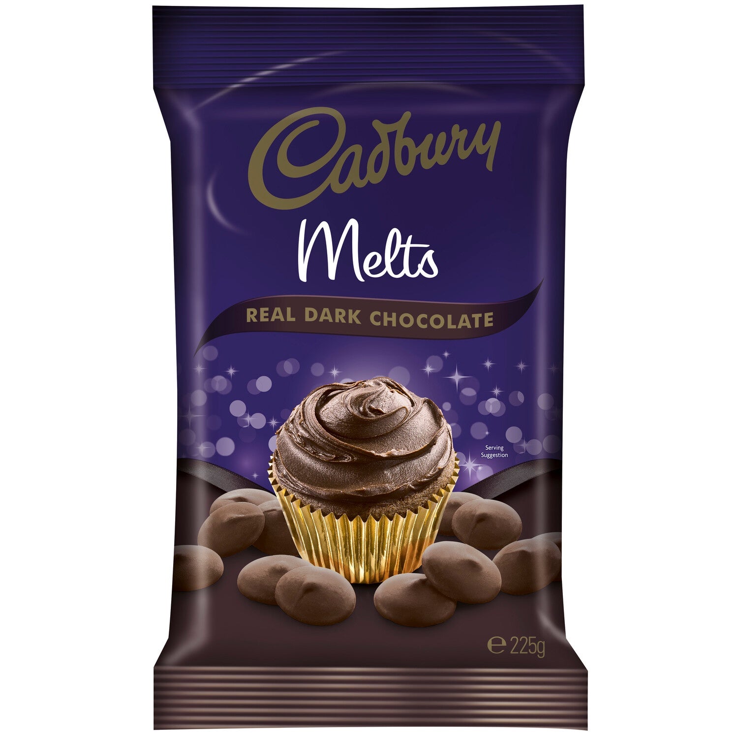 Cadbury Chocolate Melts Real Dark 225g