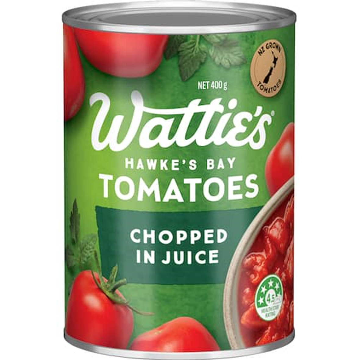 Watties Chopped In Juice Tomatoes 400g