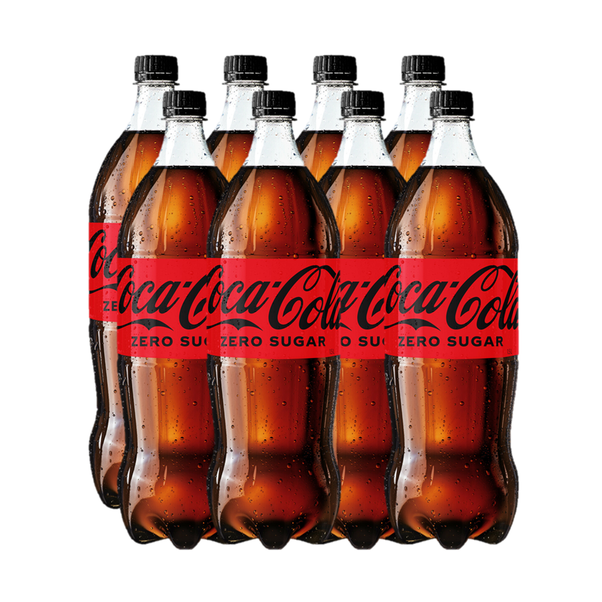 Coke Zero Sugar Carton - 8 x 1.5L Bottles