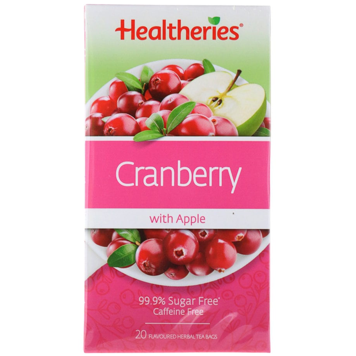 Healtheries Cranberry with Apple Tea 20pk