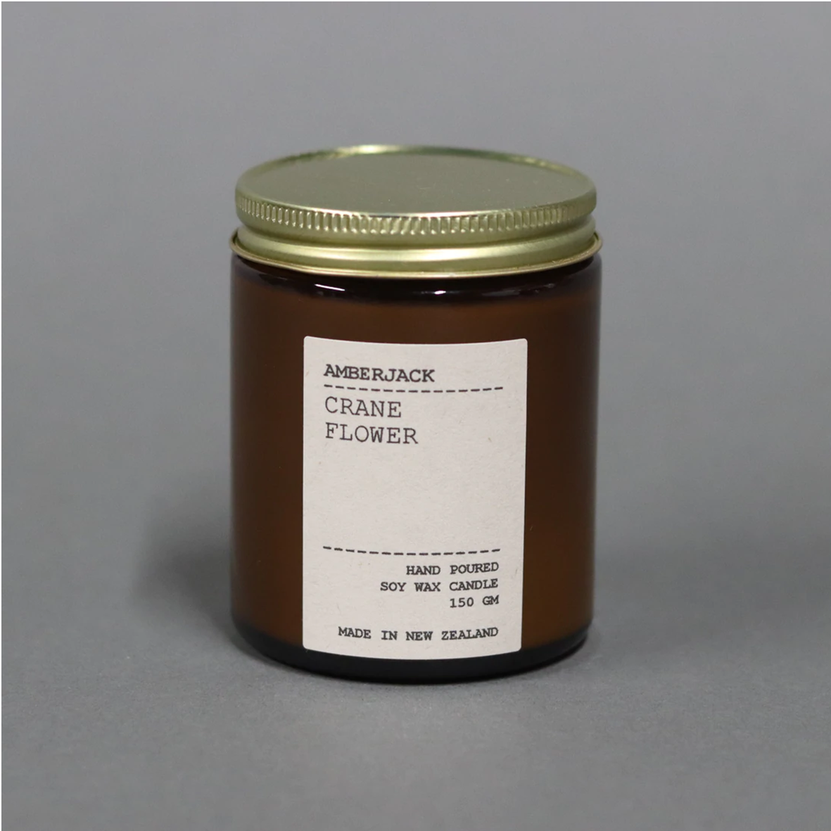 Amberjack Crane Flower Candle 150gm