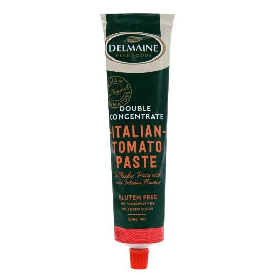 Delmaine Italian Tomato Paste Double Concentrate Tube 200g