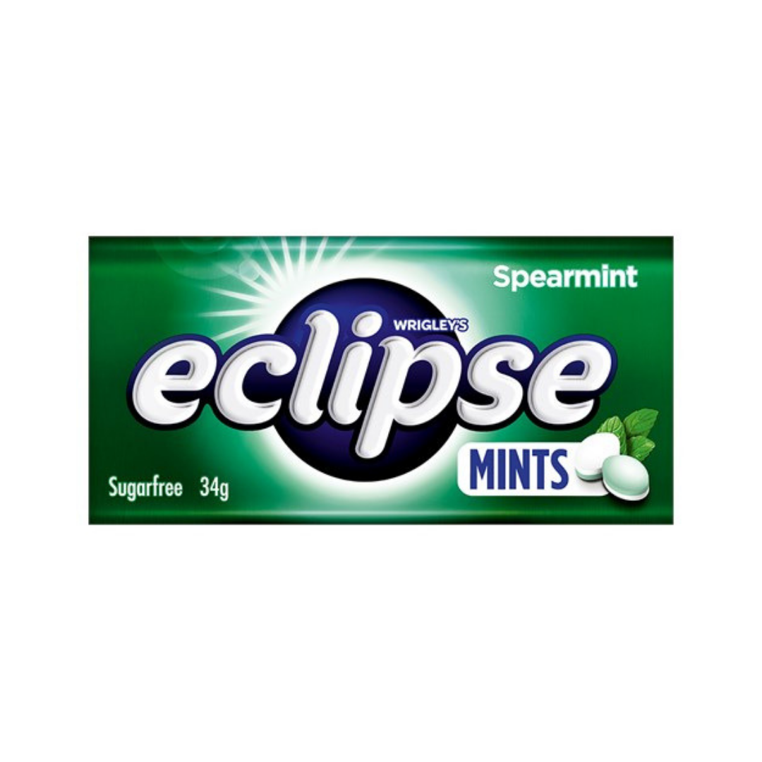 Wrigleys Eclipse Sugar Free Spearmint Mints 40g