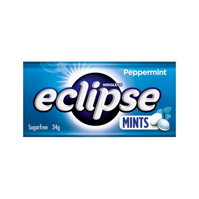 Wrigleys Eclipse Sugar Free Peppermint Mints 40g