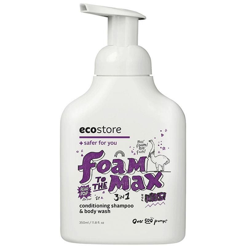 Ecostore Kids 3 in 1 Conditioning Shampoo & Body Wash Pear Pop 350ml